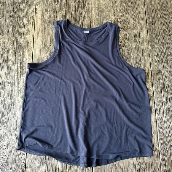 Athleta Women's Bundle Blue Tank Open Back Tank Top XL & All Day Black Skort 8 - Picture 5 of 8